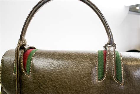 gucci tan suede bag|vintage Gucci brown leather handbag.